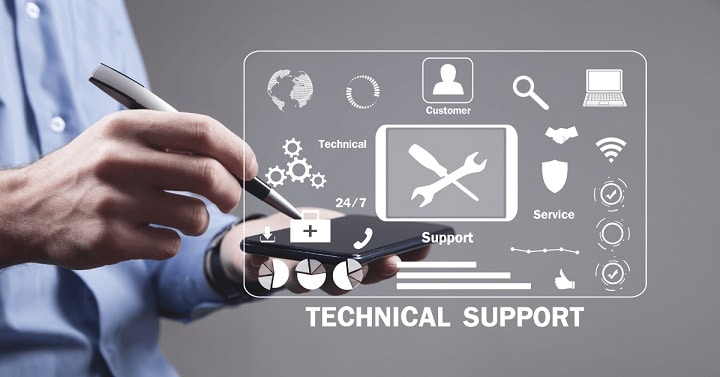 outsourced IT and technical support